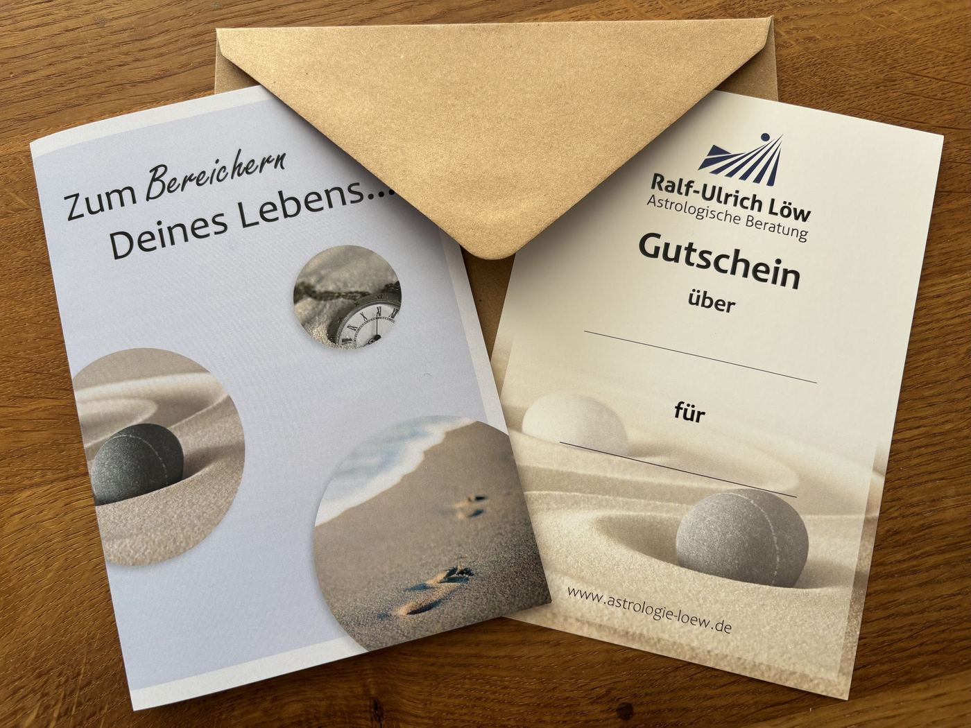 Gutschein für eine astrologische Beratung